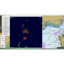 sistema radar HALO 20 / 20+ con display touch